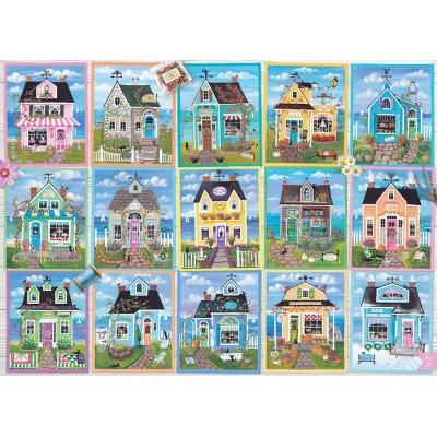 Puzzle  Cobble-Hill-40309 Seaside Shops