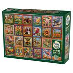 Puzzle  Cobble-Hill-40320 Country Life Crochet