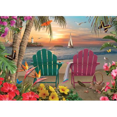 Puzzle  Cobble-Hill-45032 Island Paradise