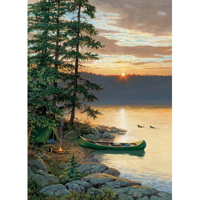 Puzzle  Cobble-Hill-45053 Canoe Lake