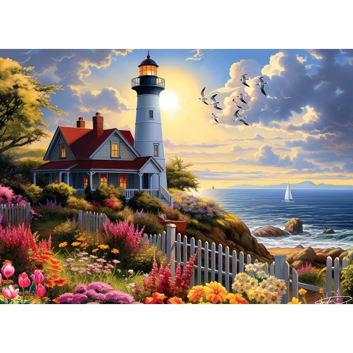 Puzzle Cobble-Hill-45089 To the Lighthouse