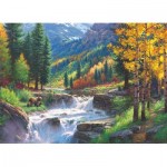 Puzzle  Cobble-Hill-45112 Bear Falls