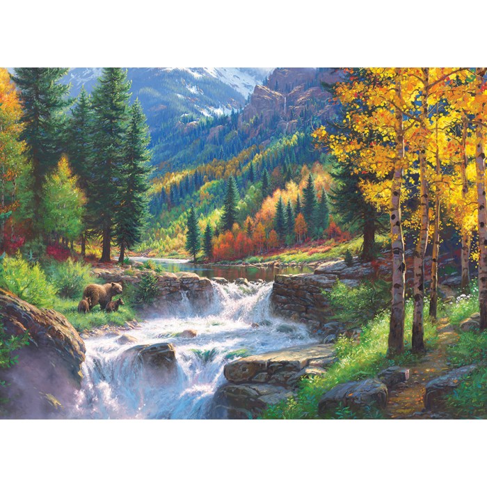 Puzzle Cobble-Hill-45112 Bear Falls