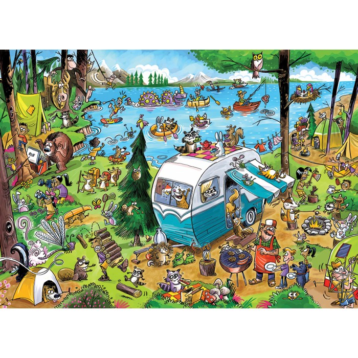 Puzzle Cobble-Hill-47024 Call of the Wild (Family)
