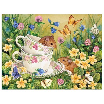 Puzzle  Cobble-Hill-48012 XXL Pieces - Tea for Two