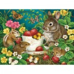 Puzzle  Cobble-Hill-48023 Beeren Süß