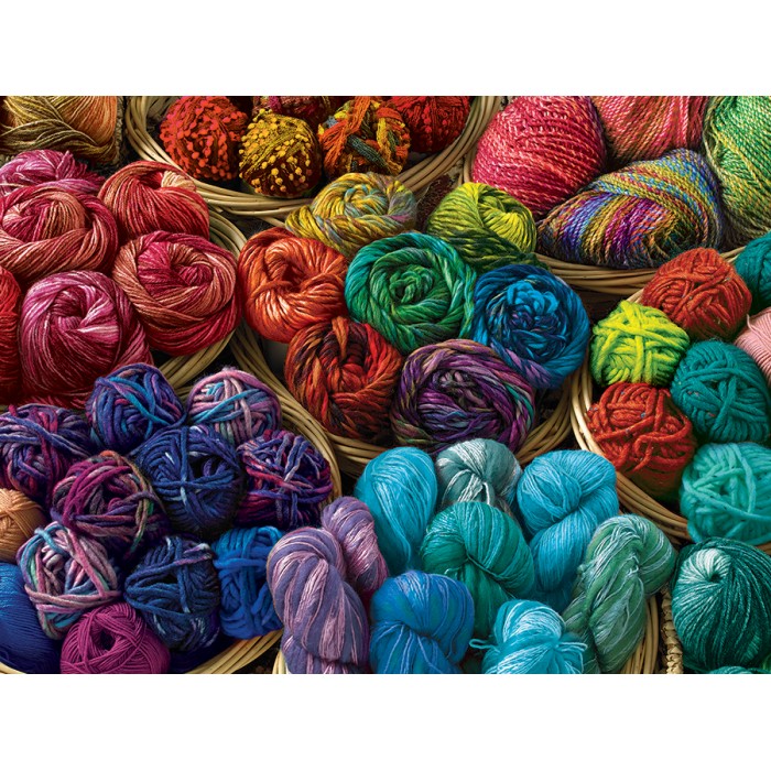 Puzzle Cobble-Hill-48024 Une Envie de Fil