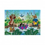 Puzzle  Dino-34342 Pièces XXL - La Petite Taupe