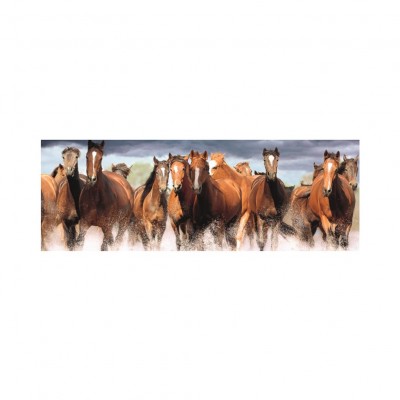 Puzzle  Dino-39334 XXL Pieces - Horses in the Water