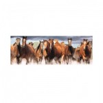 Puzzle  Dino-39334 XXL Pieces - Horses in the Water