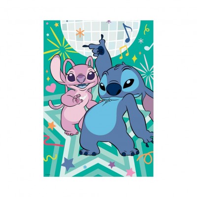 Puzzle  Dino-42223 XXL Pieces - Stitch - With Diamond Included