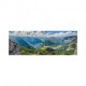 View of the Alps - Panoramic Puzzle