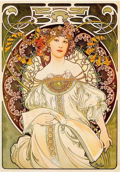  Dtoys-66930 Jigsaw Puzzle - 1000 Pieces - Alphonse Mucha : Daydream