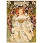  Dtoys-66930 Jigsaw Puzzle - 1000 Pieces - Alphonse Mucha : Daydream