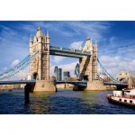  DToys-70609 Jigsaw Puzzle - 1000 Pieces - Famous Places : Tower Bridge, London