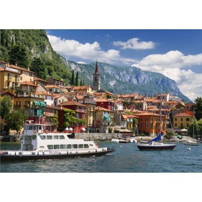 DToys-70791 Jigsaw Puzzle - 1000 Pieces - Landscapes : Lake Como, Italy