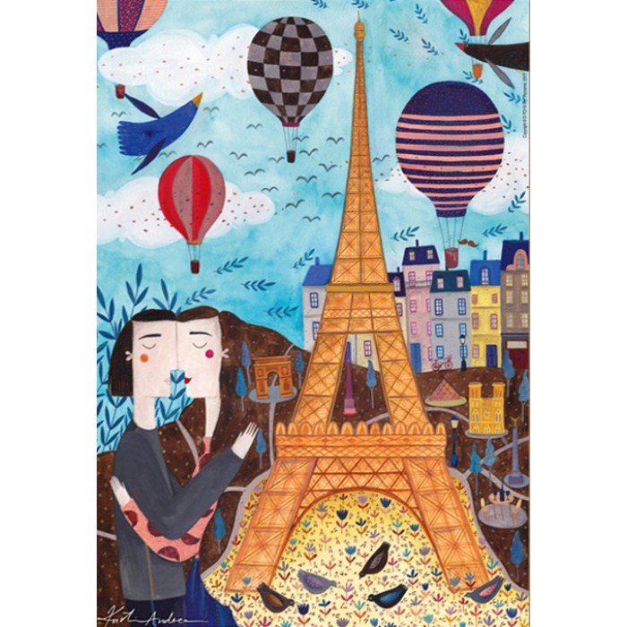 Puzzle Dtoys-73730 Kurti Andi - Paris