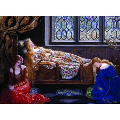 Puzzle  Dtoys-73822 John Collier - The Sleeping Beauty