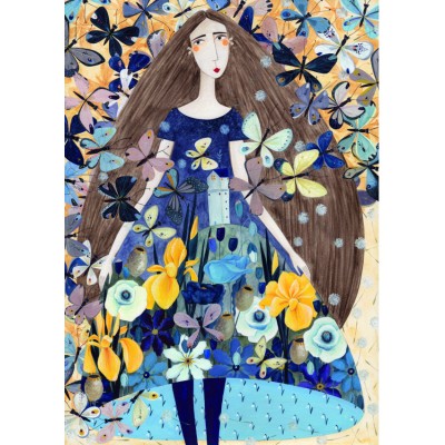 Puzzle  Dtoys-74102 Andrea Kürti - Spring