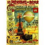 Puzzle  Dtoys-74591 Vintage Poster - Paris