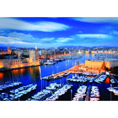 Puzzle  Dtoys-74720 Port of Marseille, France