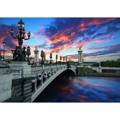 Puzzle  Dtoys-74744 Alexander III Bridge, Paris, France