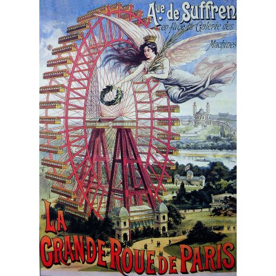 Puzzle  Dtoys-74959 La Grande Roue de Paris