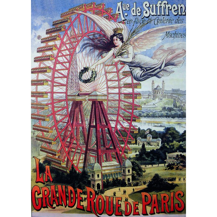 Puzzle Dtoys-74959 La Grande Roue de Paris