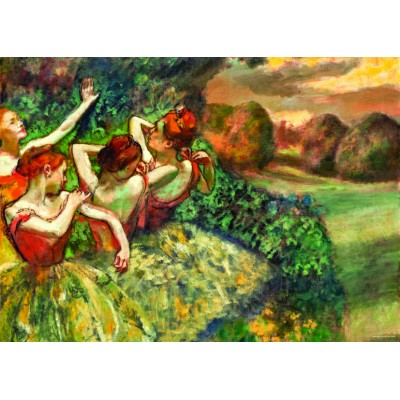 Puzzle  Dtoys-77677 Degas Edgar - Four Dancers