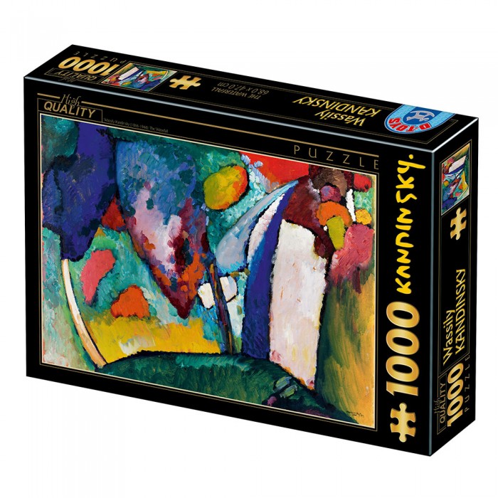 Puzzle Dtoys-77738 Kandinsky Vassily - The Waterfall