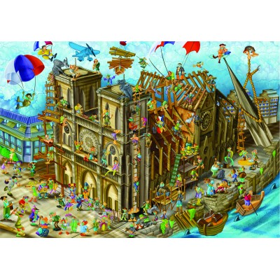 Puzzle  Dtoys-77752 Cartoon Collection - Notre Dame