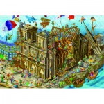 Puzzle  Dtoys-77752 Cartoon Collection - Notre Dame