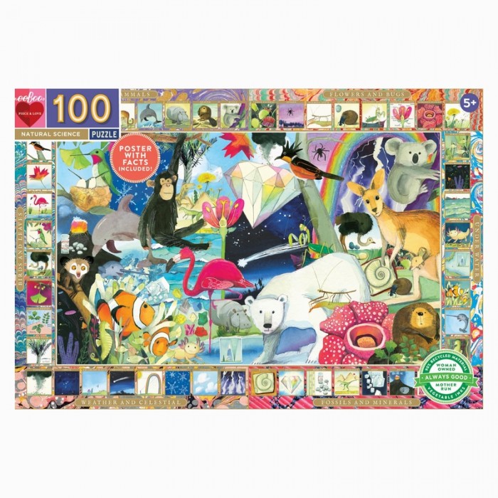 Puzzle eeBoo-50485 Naturwissenschaften