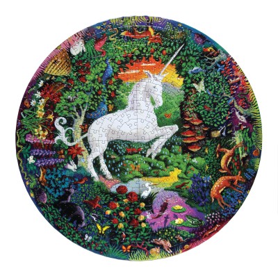 Puzzle  eeBoo-50725 UNICORN GARDEN