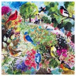 Puzzle  eeBoo-51249 Birds In The Park