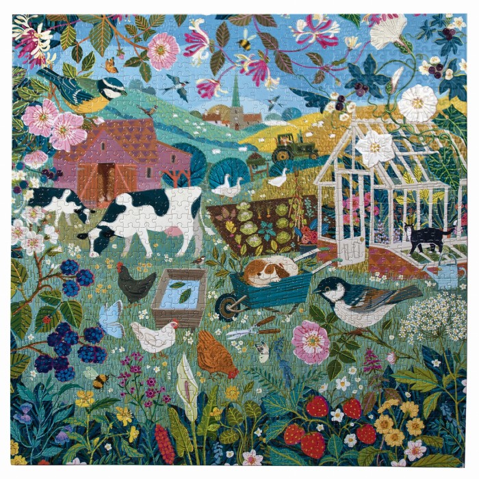 Puzzle eeBoo-51411 English Hedgerow