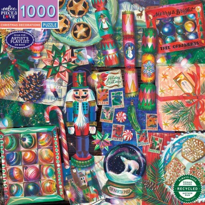 Puzzle  eeBoo-52096 Christmas Decoration