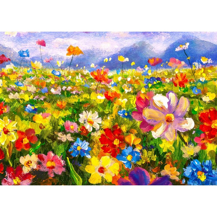 Puzzle Enjoy-Puzzle-1341 Colorful Flower Meadow