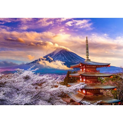 Puzzle  Enjoy-Puzzle-1368 Fuji Mountain in Spring, Japan