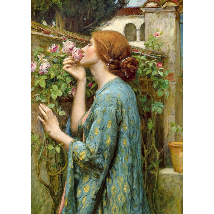 Puzzle Enjoy-Puzzle-1386 John William Waterhouse - The Soul of the Rose