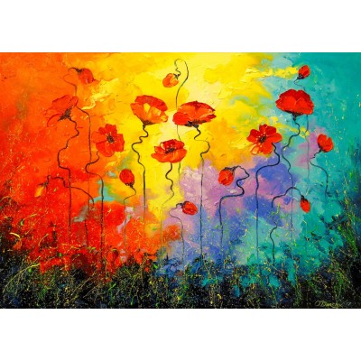 Puzzle  Enjoy-Puzzle-1723 Magic Poppies