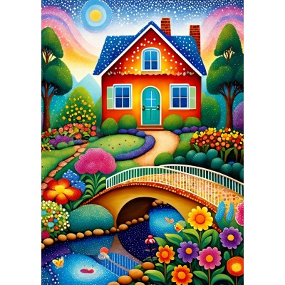 Puzzle  Enjoy-Puzzle-2153 House of Colors