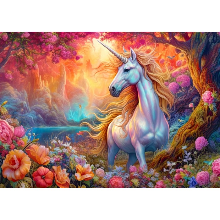 Puzzle Enjoy-Puzzle-2185 Enchanted Harmony Unicorn