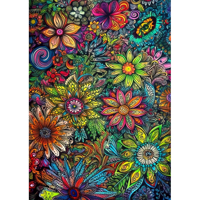 Puzzle Enjoy-Puzzle-2209 Flower Power