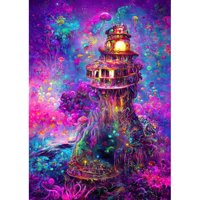 Puzzle Enjoy-Puzzle-2216 Underwater Lighthouse