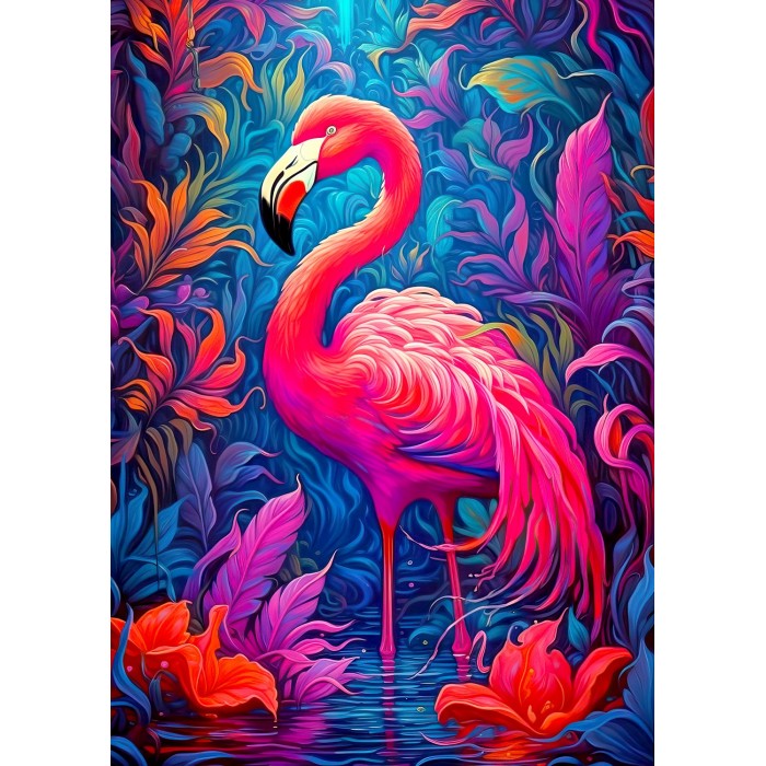 Puzzle Enjoy-Puzzle-2226 Das Wunder des Flamingos
