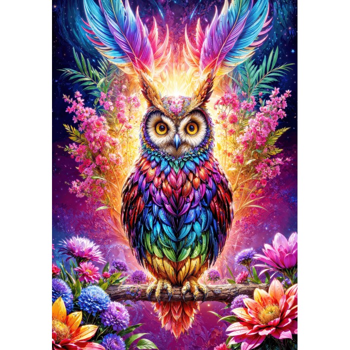 Puzzle Enjoy-Puzzle-2234 Neon Owl