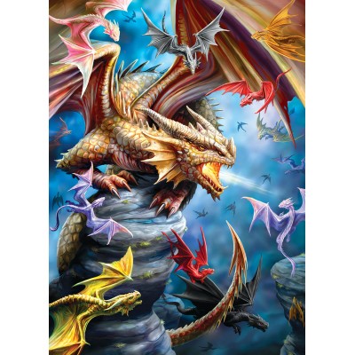 Puzzle  Eurographics-6000-5475 Anne Stokes  - Dragon Clan