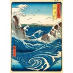 Puzzle  Eurographics-6000-5767 Utagawa Hiroshige - Naruto Whirlpool