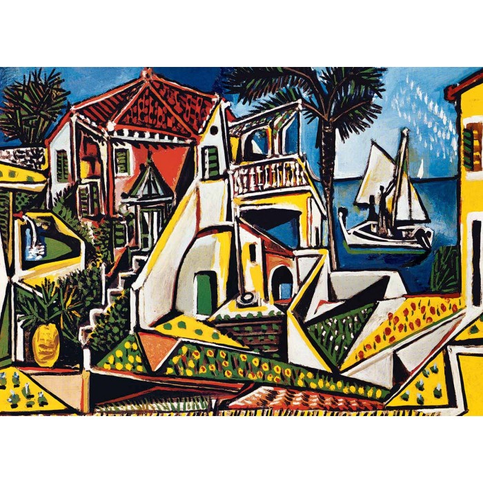 Puzzle Eurographics-6000-5854 Pablo Picasso - Paysage Méditerranéen